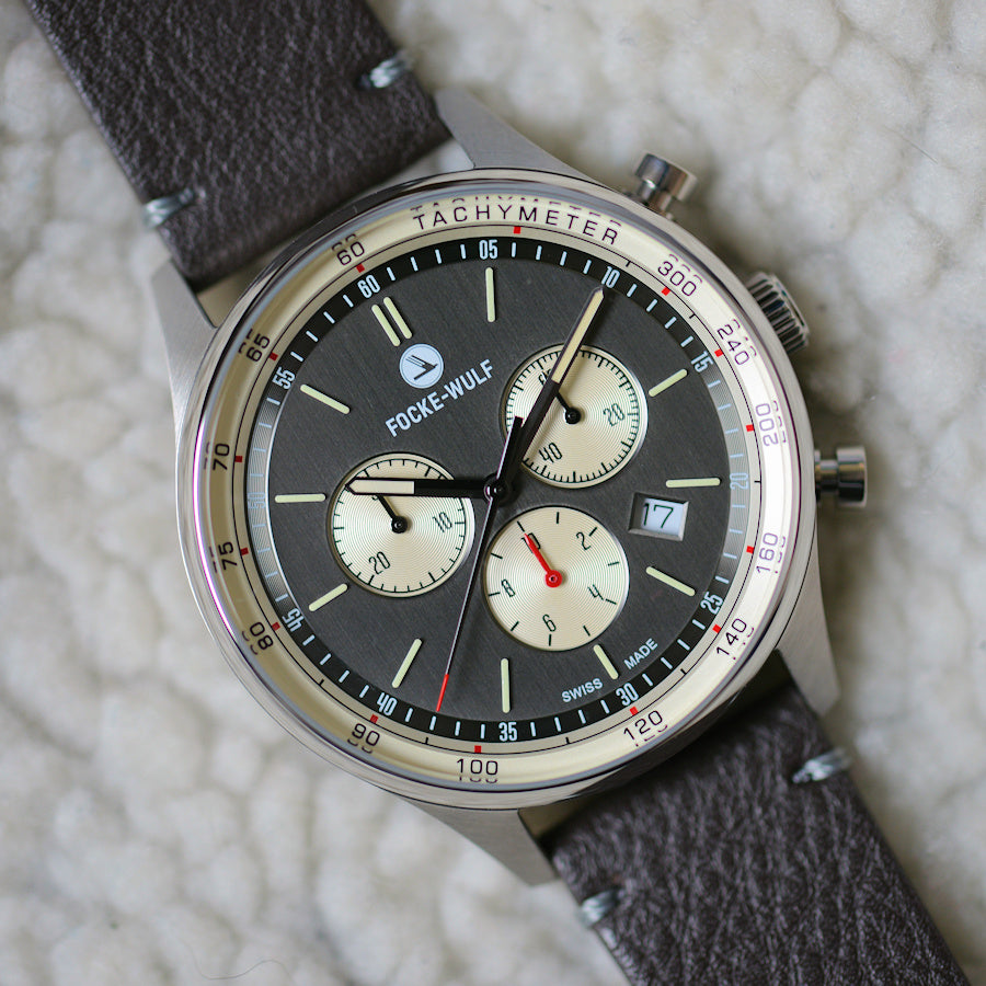Flieger III (Tachymeter) Men's Aviation Watch