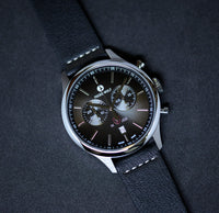 Würger Black (Interceptor) Men's Aviation Watch