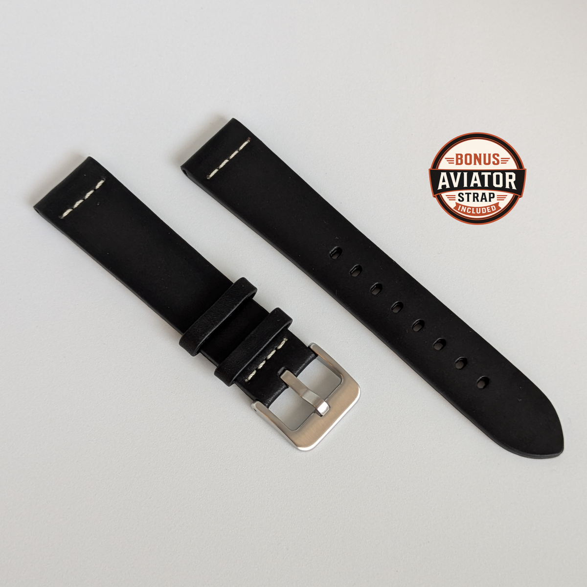 Würger Black (Interceptor) Men's Aviation Watch