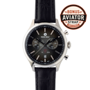 Würger Black (Interceptor) Men's Aviation Watch