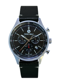 Flieger III Raven (Tachymeter) Men's Aviation Watch